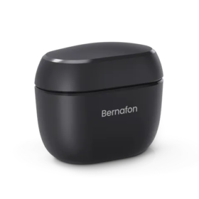 Bernafon Ladestation Plus_Ladestation Plus X Revia_Encanta Schwarz mit verschlossenem Deckel