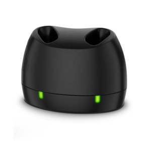 Charging Station B Li8 Schwarze Ladestation für Hörgeräte von Audio Service ab Generation 8